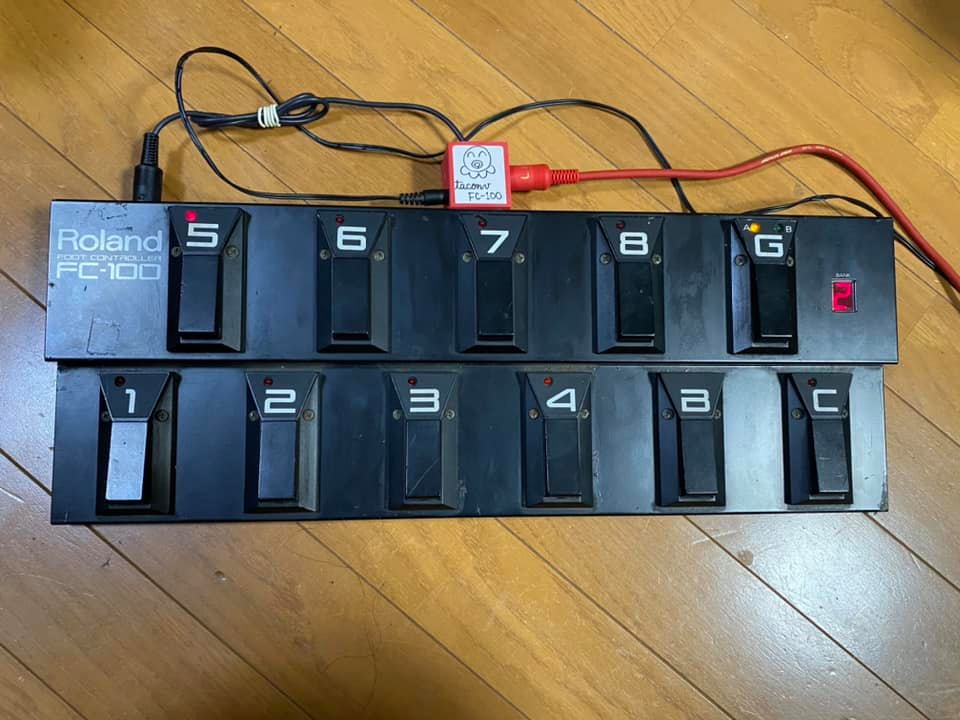 スイッチ(Roland FC-100) – ZOOMのマルチををなぶる